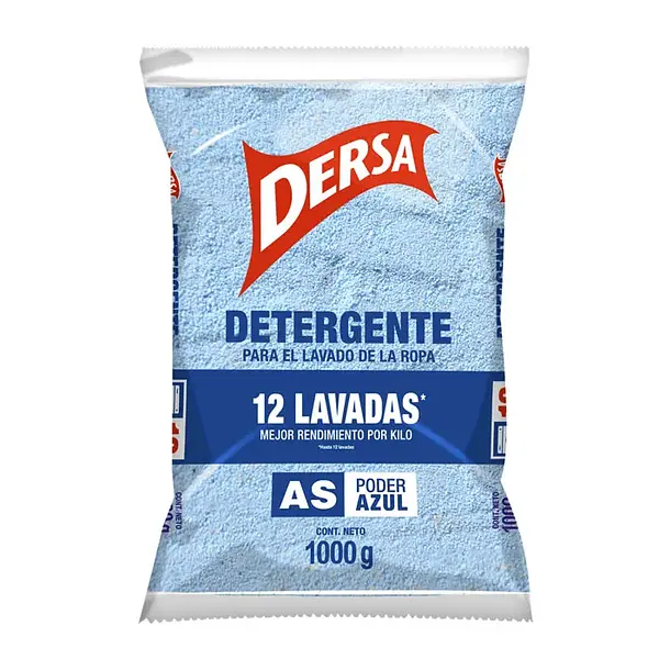 DETERGENTE POLVO PODER AZUL DERSA*1K