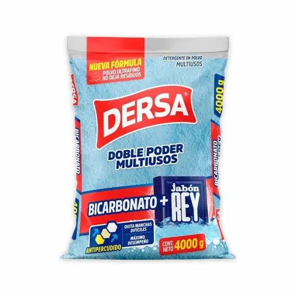 DETERGENTE POLVO REY DERSA*4KG