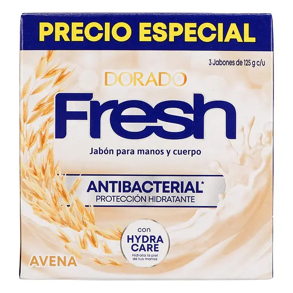 JABON CORPORAL AVENA FRESH DORADO*125G