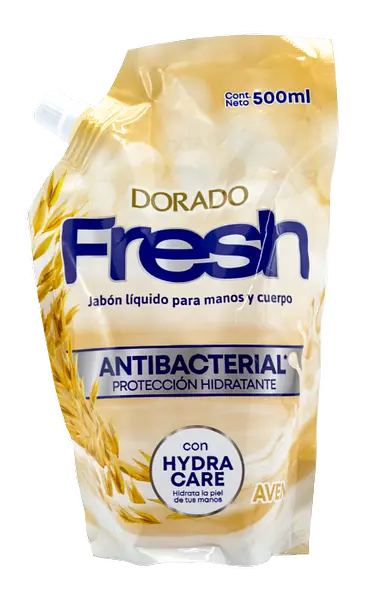 JABON LIQUIDO MANOS FRESH DORADO *500ML
