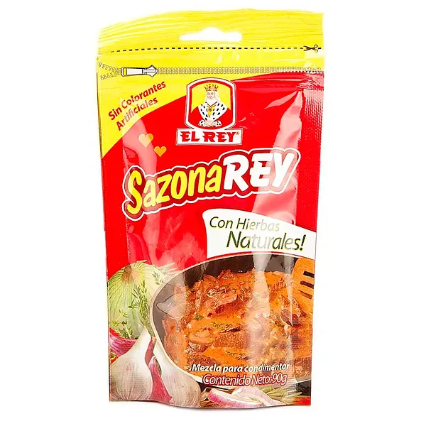 CONDIMENTO HIERBA NATURAL EL REY*90G