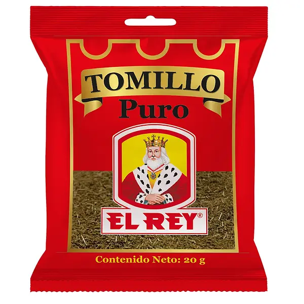 CONDIMENTO TOMILLO EL REY *20GR