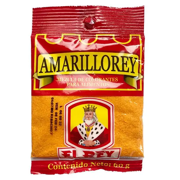 CONDIMENTO AMARILLO el REY *60GR