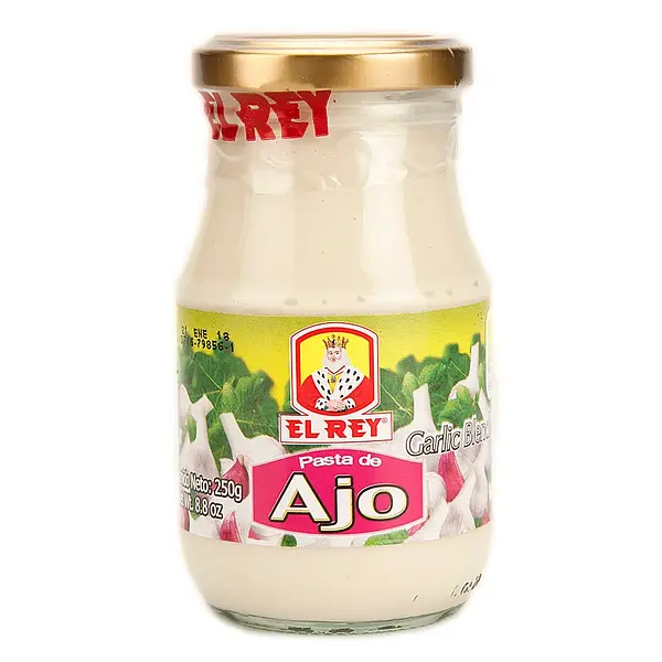 CONDIMENTO AJO EN PASTA EL REY *25