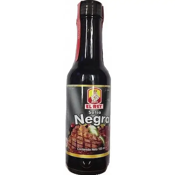 SALSA NEGRA EL REY * 155ML