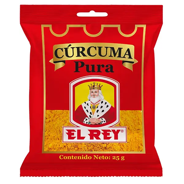 CONDIMENTO CURCUMA PURA EL REY *25G