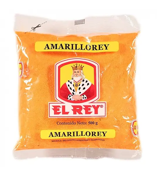 CONDIMENTO COLOR AMARILLO REY*500GR