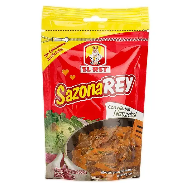 CONDIMENTO SAZONAREY EL REY *200G