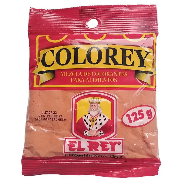 CONDIMENTO COLOR EL REY*125G