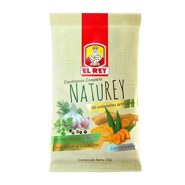 CONDIMENTO NATUREY EL REY*6G