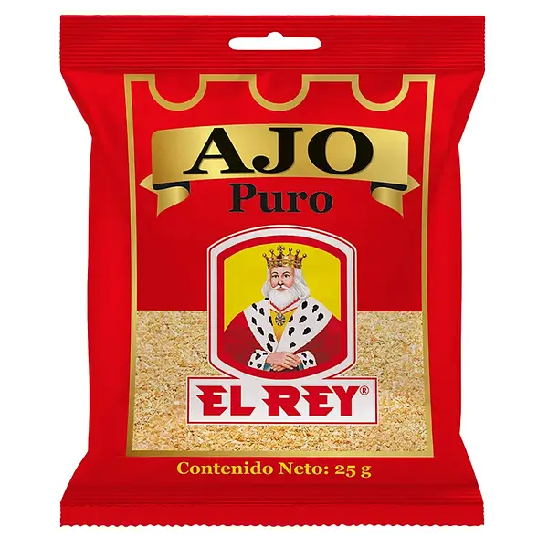 CONDIMENTO AJO EL REY *25GR