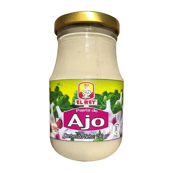 SALSA CON AJO EL REY *240 GR