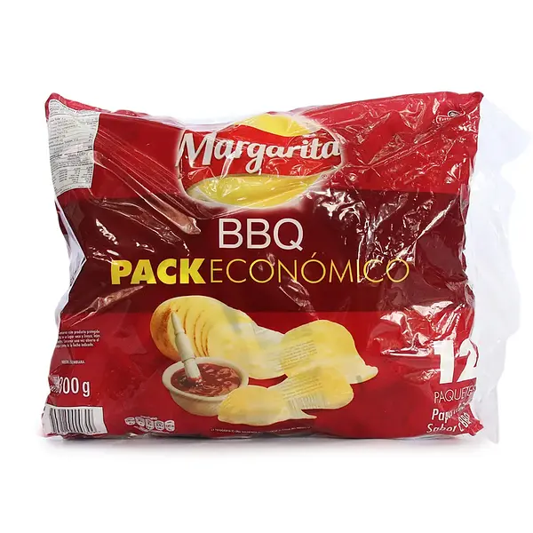SNACK PAPA BBQ MARGARITA*12UND