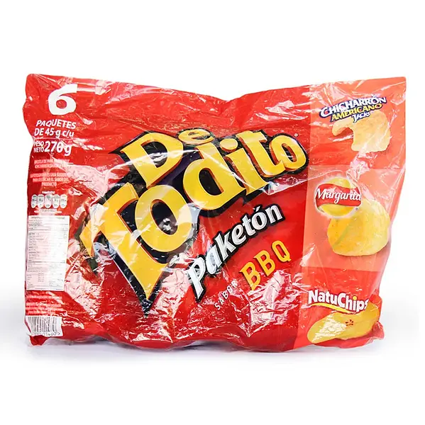 SNACK DETODITO BBQ *6 UND *45 GR C/U