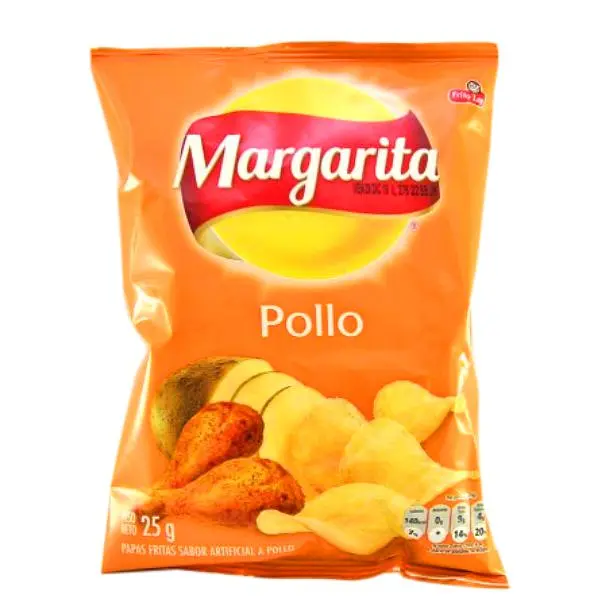 SNACK PAPA MARGARITA POLLO*25GR