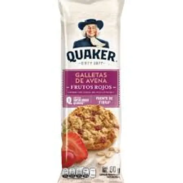 GALLETA FRUTOS ROJOS QUAKER*34GR