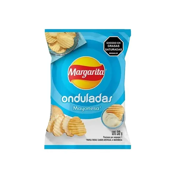 SNACK PAPA MAYONESA MARGARITA *32GR