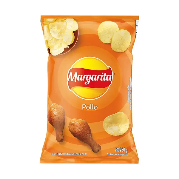 SNACK PAPA MARGARITA POLLO*250GR