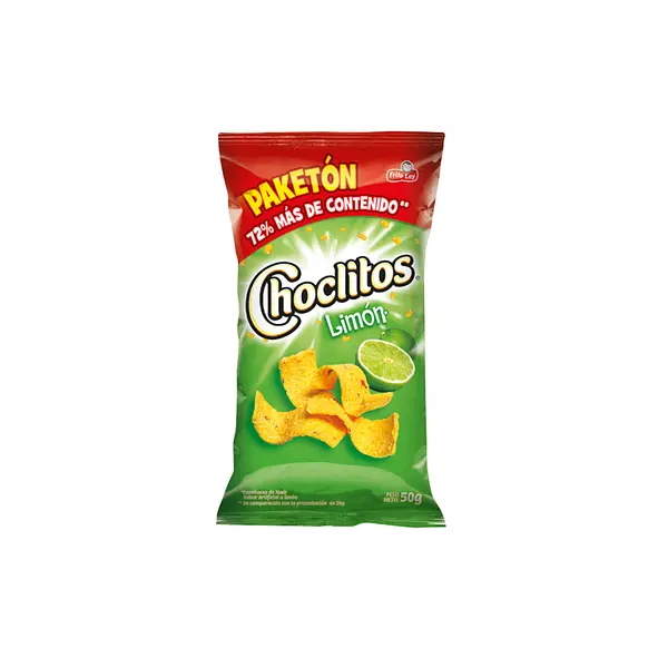 SNACK CHOCLITOS LIMON *50 GR