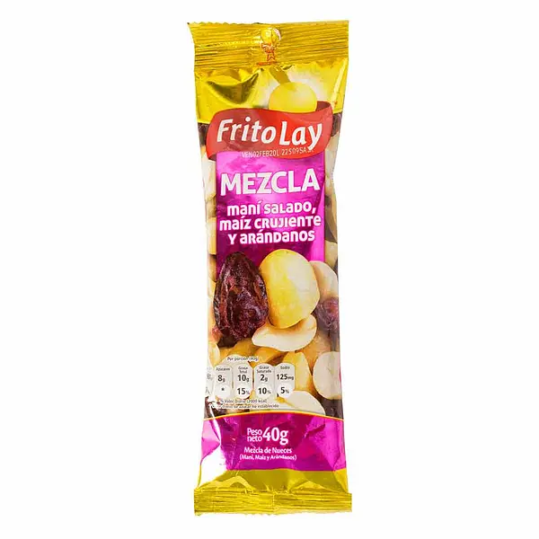 SNACK MANI ARANDANOS FRITOLAY *40G