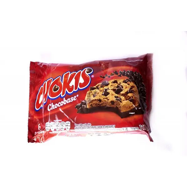 GALLETA CHOCOBASE CHOKIS*312GR