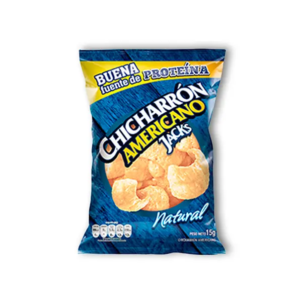 SNACK CHICHARRON AMERICANO JACKS *15 GR