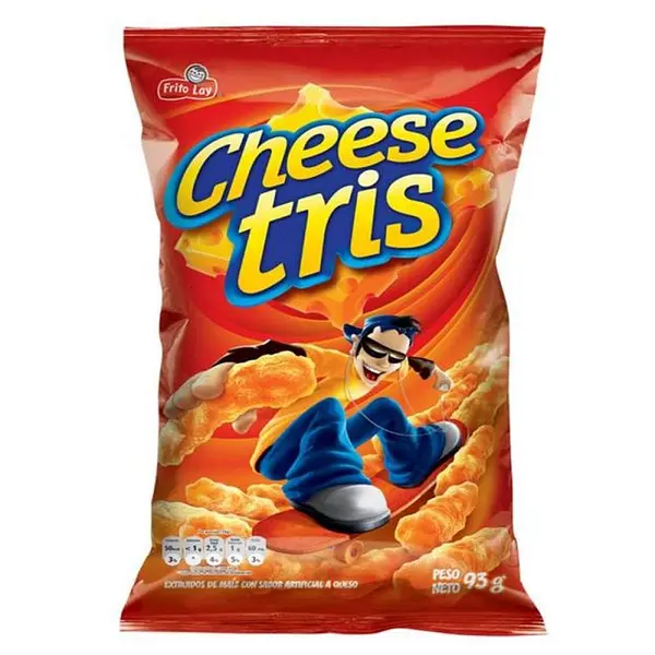 SNACK CHEESE TRIS FRITO LAY *93GR