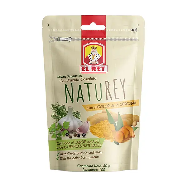 CONDIMENTO NATUREY EL REY* 50G