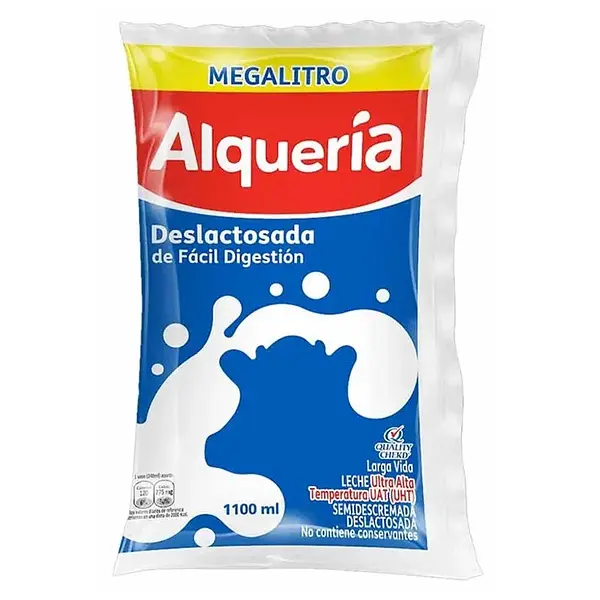 LECHE LIQUIDA DESLACTOSADA ALQUERIA*1.1L