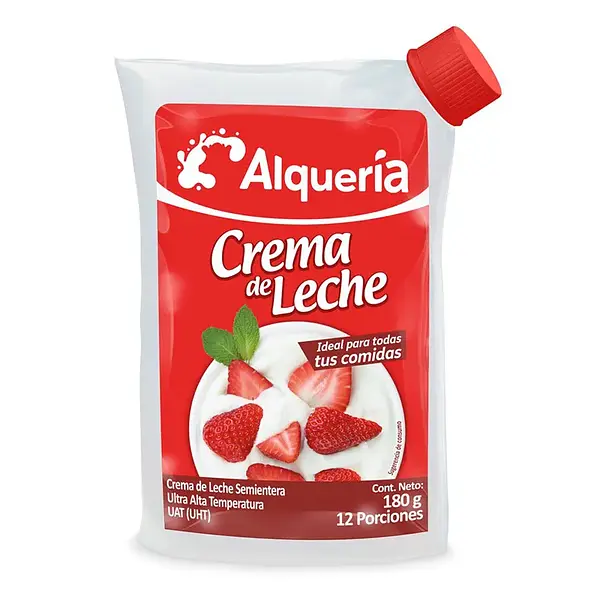 CREMA LECHE ALQUERIA *180 GR