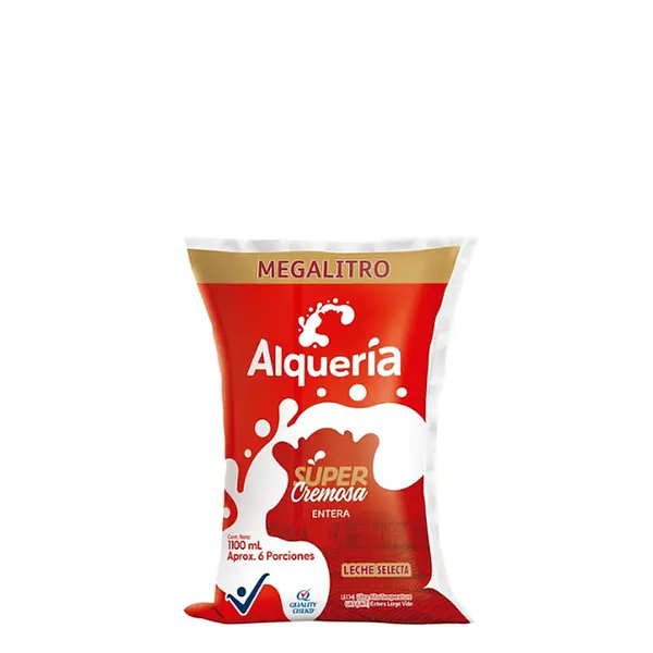LECHE LIQUIDA CREMOSA ALQUERIA*1.1