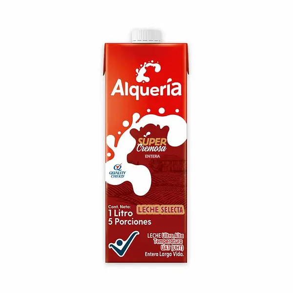 LECHE LIQUIDA SUPER CREMOSA ALQUERIA*1L