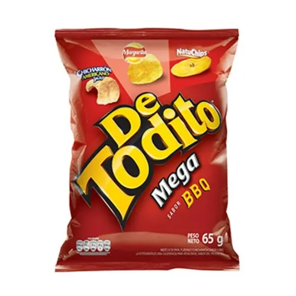 SNACK DETODITO BBQ*65GR