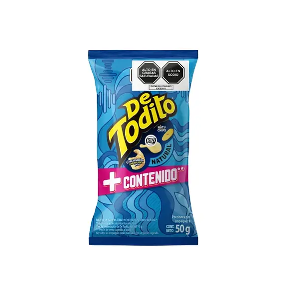 SNACK DETODITO NATURAL *50GR