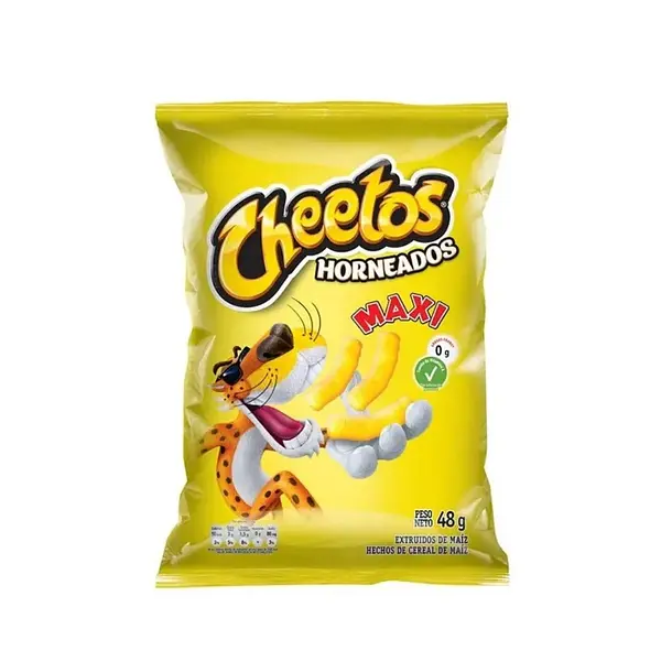 SNACK CHEETOS MAXI NATURAL PEPSICO *48GR