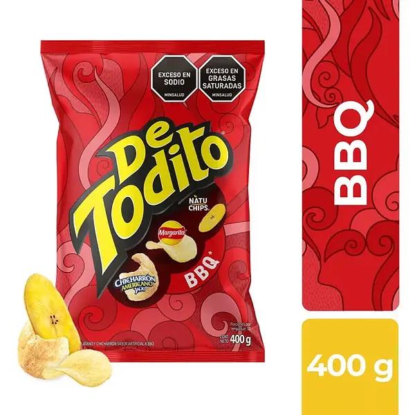 SNACK DETODITO BBQ *400GR