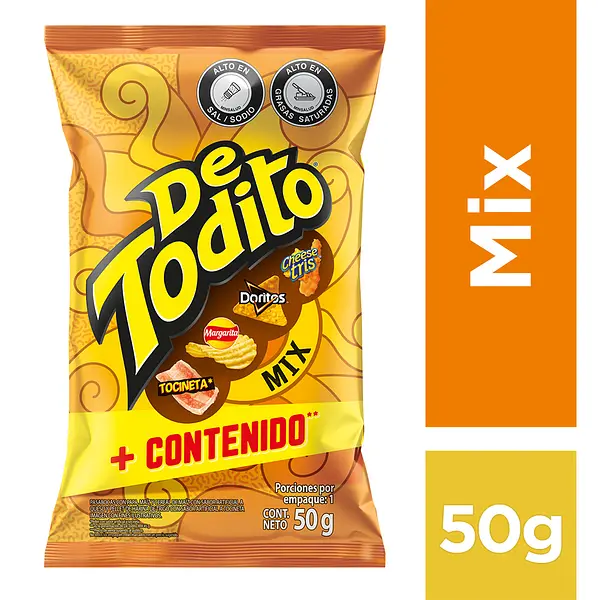 SNACK DETODITO MIX *50GR
