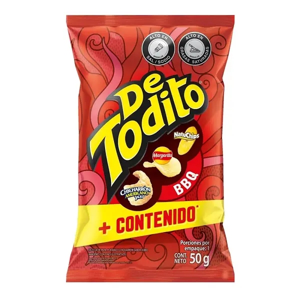 SNACK DETODITO BBQ * 50GR