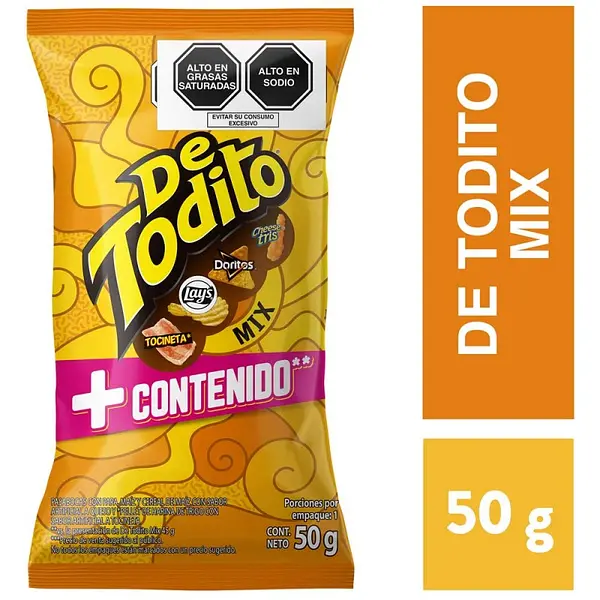 SNACK DETODITO MIX * 50GR