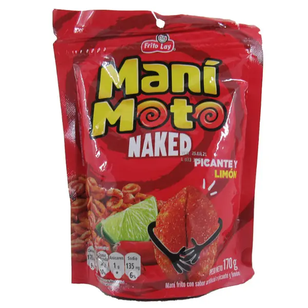 SNACK MANI MOTO PICANTE NAKED*170 GR