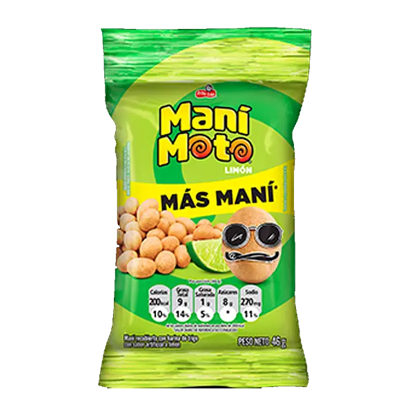 SNACK MANI MOTO LIMON FRITOLAY*46GR
