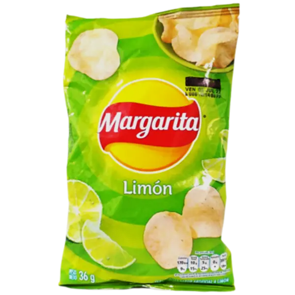 SNACK PAPAS LIMON MARGARITA *36 GR