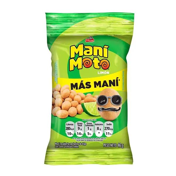 SNACK MANI MOTO LIMON FRITO LAY* 45GR