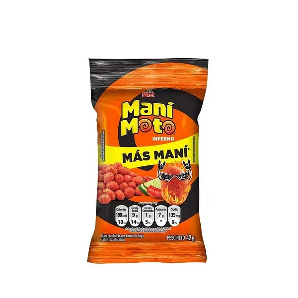 SNACK MANI MOTO INFIERNO TRITO LAY*42GR