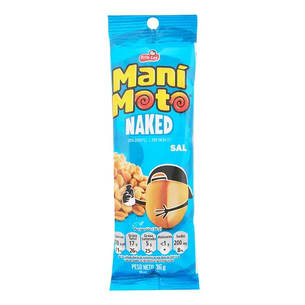 SNACK MANI NAKET SAL*36GR