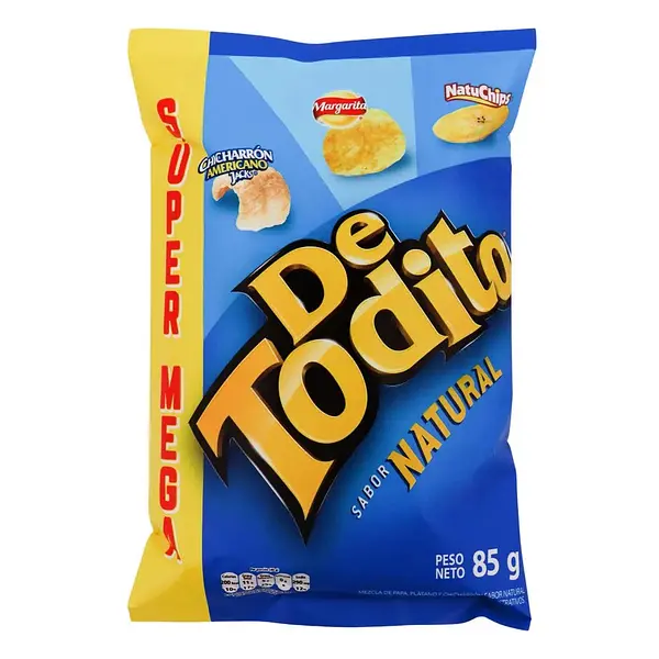 SNACK NATURAL TODITO*85 GR