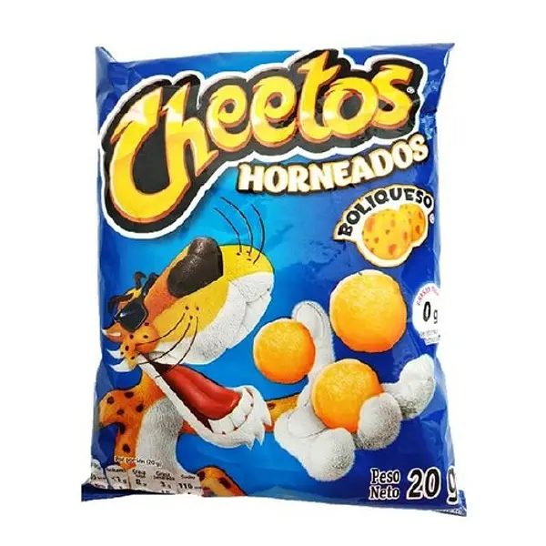 SNACK CHEETOS BOLIQUESO PEPSICO*20G