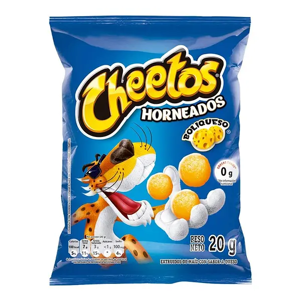 SNACK CHEETOS BOLIQUESO *20 GR