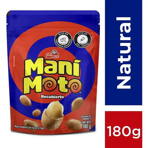 SNACK MANI MOTO NATURAL FRITO LAY*180GR