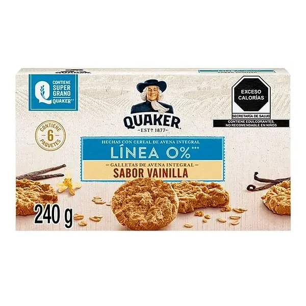 GALLETA VAINILLA QUAKER *6U